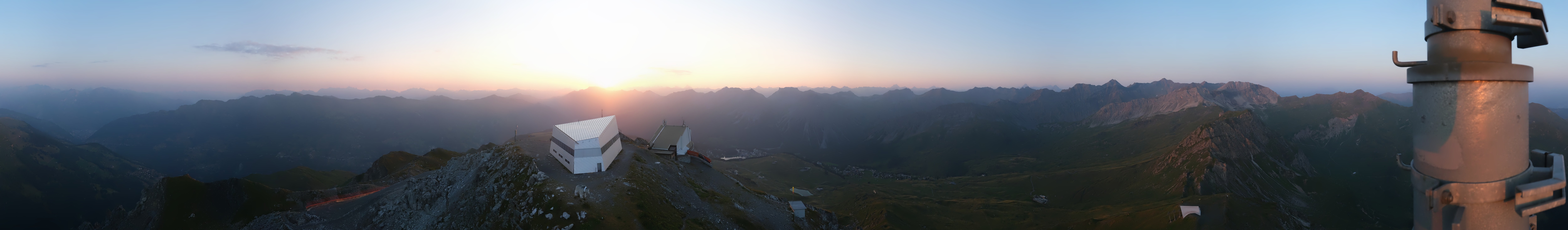 Archiv Foto Webcam Blickrichtung Arosa