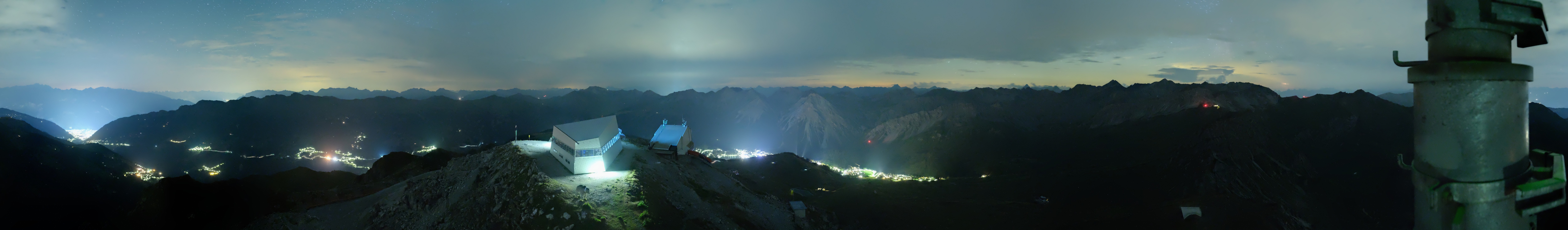 Archived image Webcam Arosa Lenzerheide, Weisshorngipfel