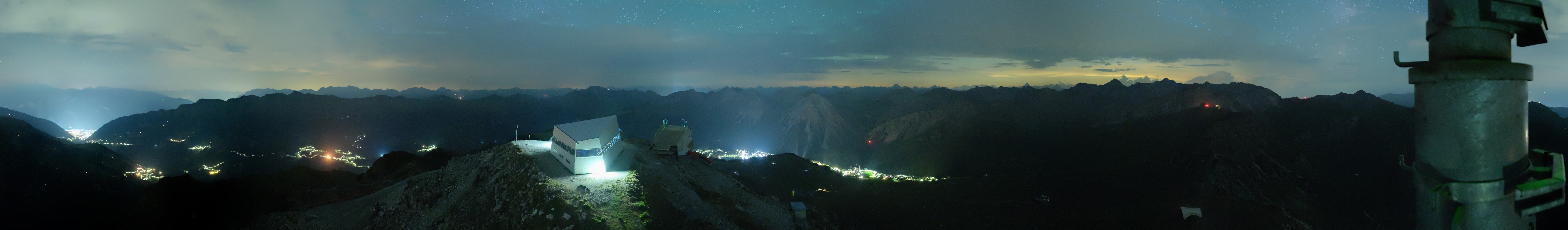 Archived image Webcam Arosa Lenzerheide, Weisshorngipfel