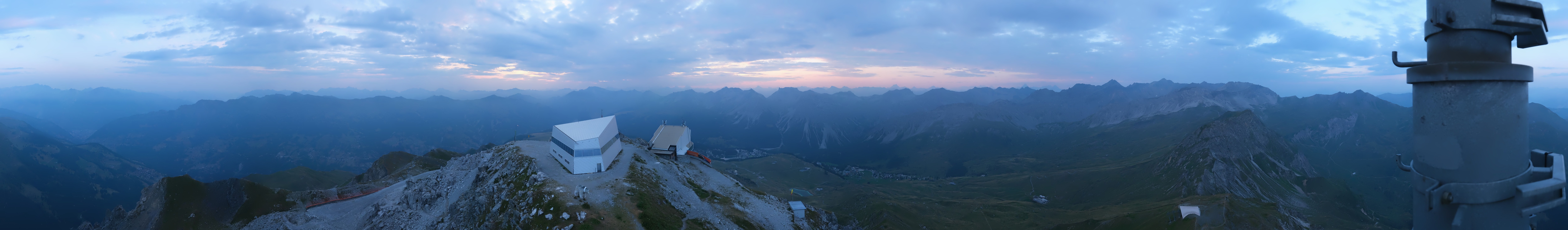 Archived image Webcam Arosa Lenzerheide, Weisshorngipfel