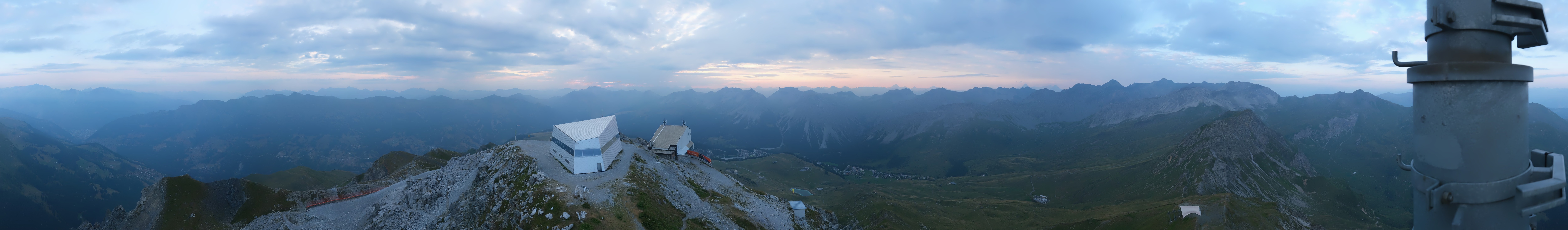 Archived image Webcam Arosa Lenzerheide, Weisshorngipfel