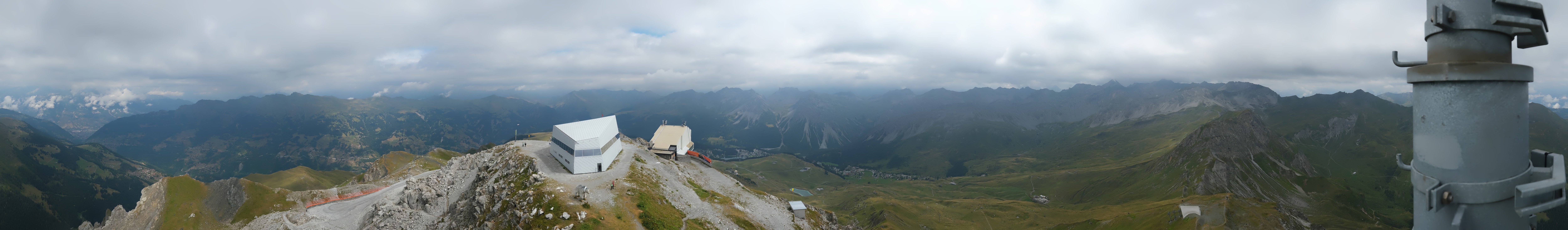 Archived image Webcam Arosa Lenzerheide, Weisshorngipfel