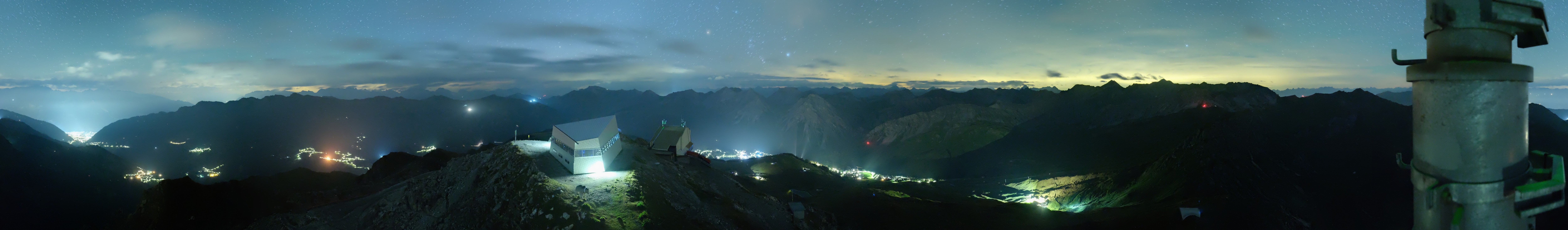 Archived image Webcam Arosa Lenzerheide, Weisshorngipfel