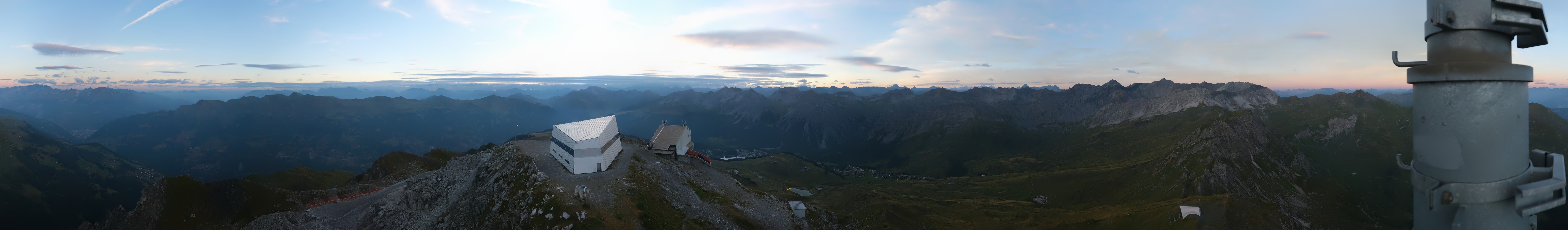 Archived image Webcam Arosa Lenzerheide, Weisshorngipfel
