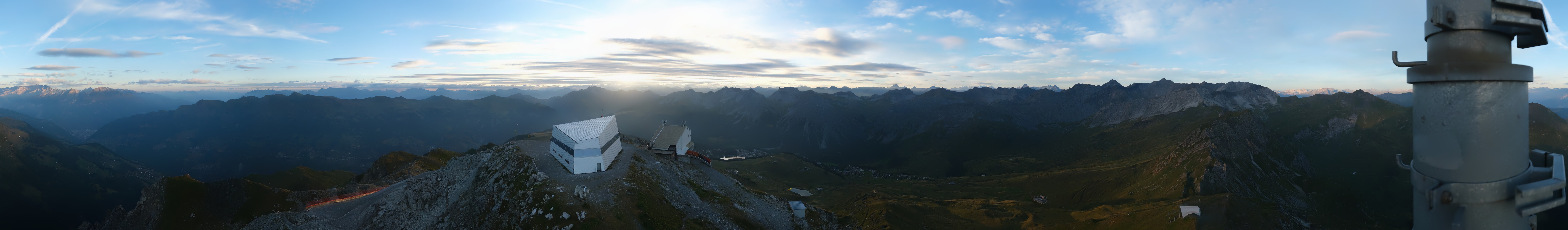 Archived image Webcam Arosa Lenzerheide, Weisshorngipfel