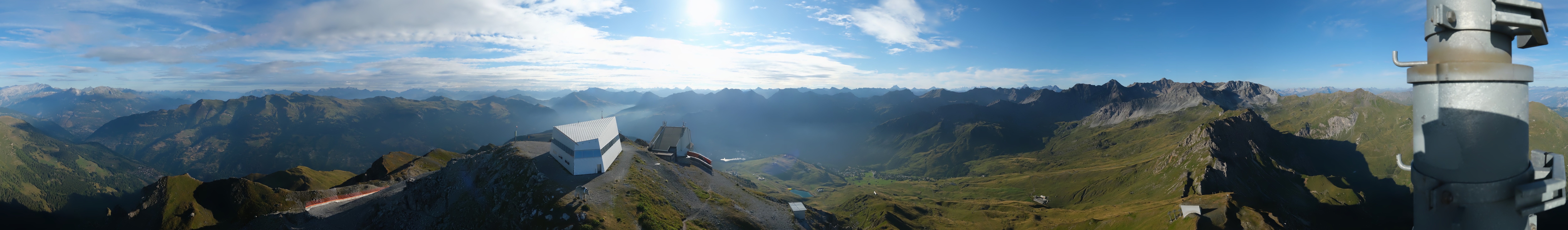 Archived image Webcam Arosa Lenzerheide, Weisshorngipfel