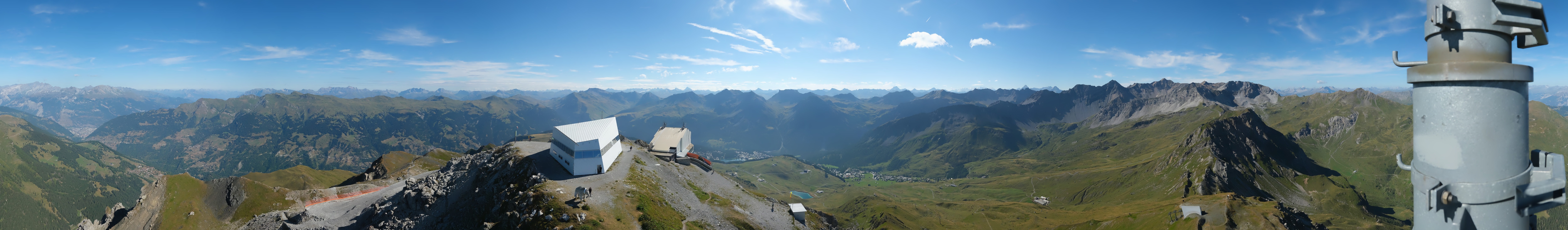 Archived image Webcam Arosa Lenzerheide, Weisshorngipfel