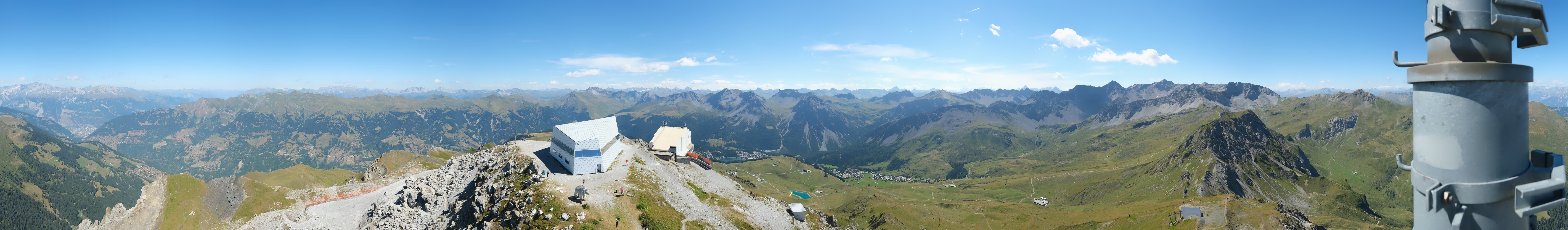 Archived image Webcam Arosa Lenzerheide, Weisshorngipfel