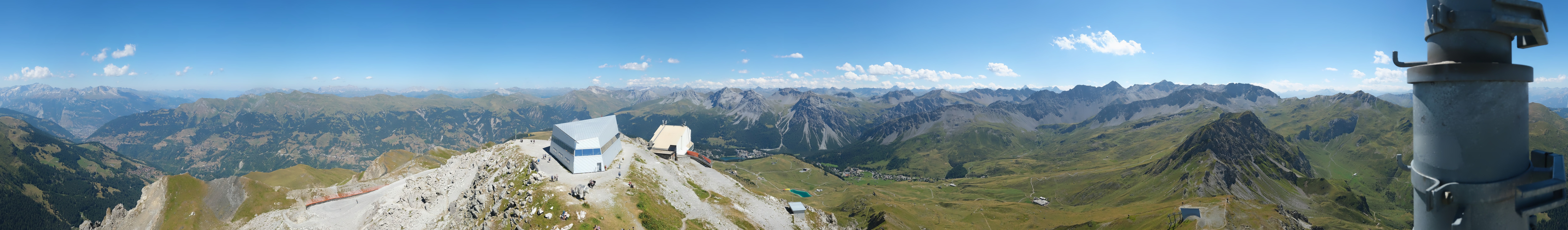 Archived image Webcam Arosa Lenzerheide, Weisshorngipfel