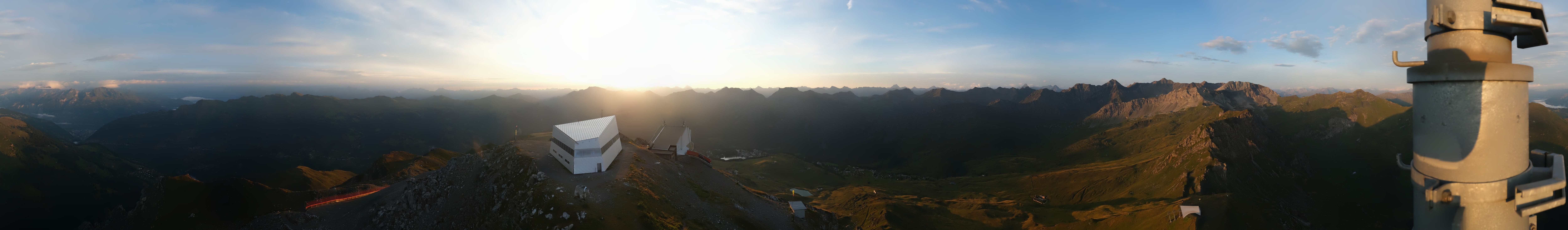 Archiv Foto Webcam Blickrichtung Arosa