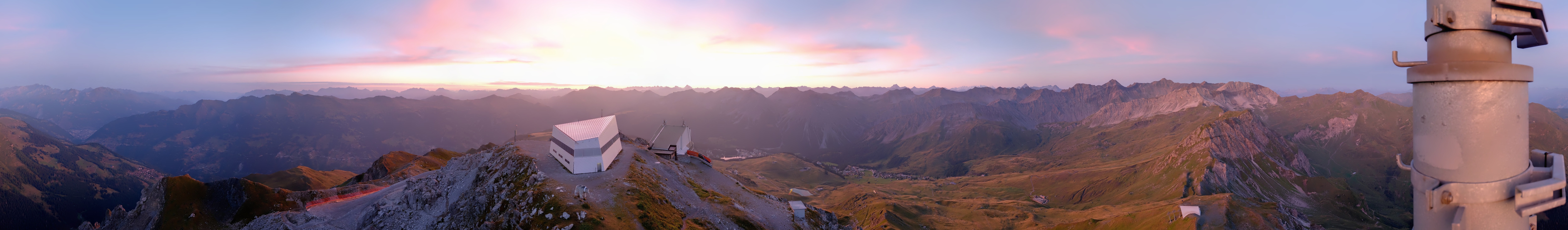 Archiv Foto Webcam Blickrichtung Arosa