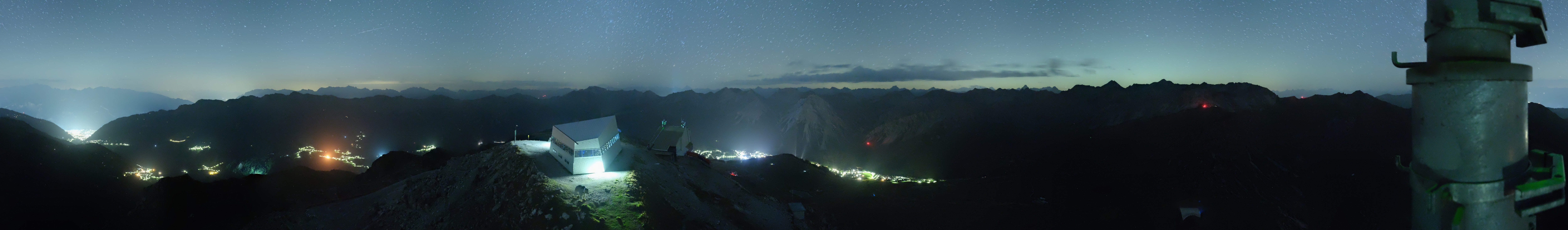 Archived image Webcam Arosa Lenzerheide, Weisshorngipfel