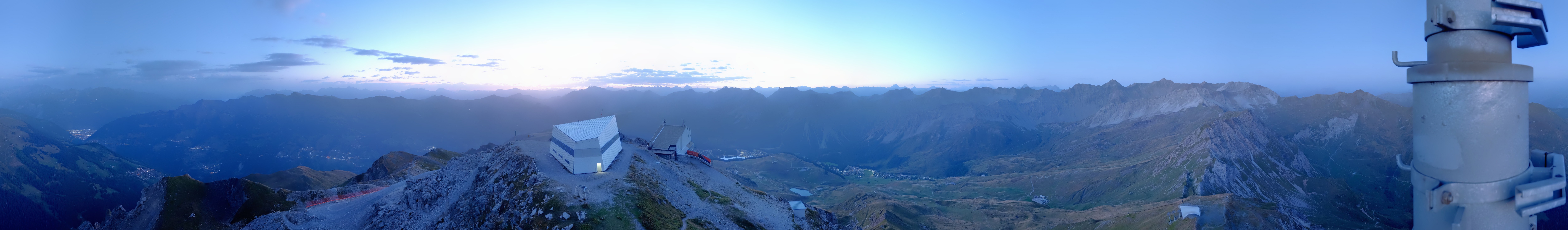 Archived image Webcam Arosa Lenzerheide, Weisshorngipfel