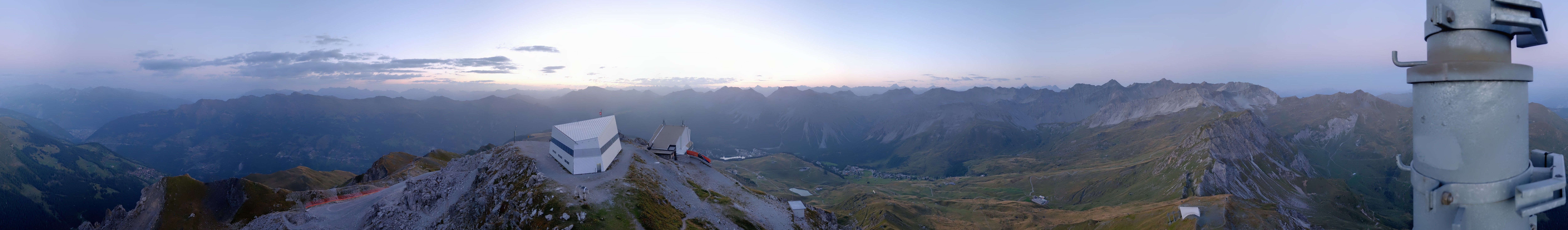 Archived image Webcam Arosa Lenzerheide, Weisshorngipfel
