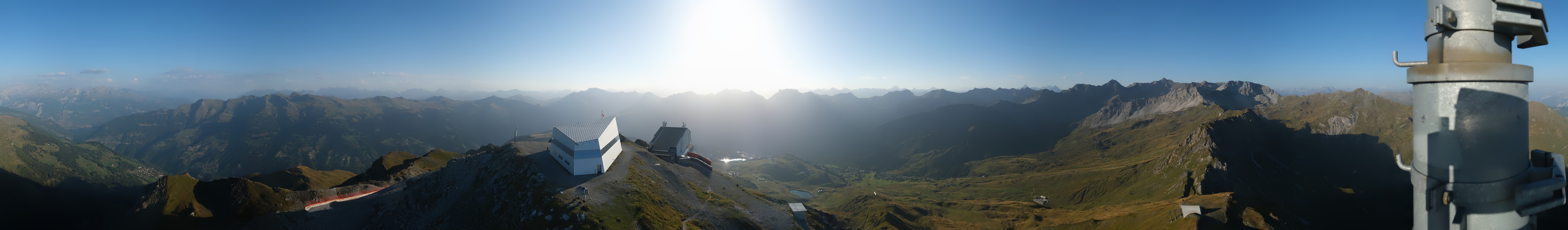 Archived image Webcam Arosa Lenzerheide, Weisshorngipfel