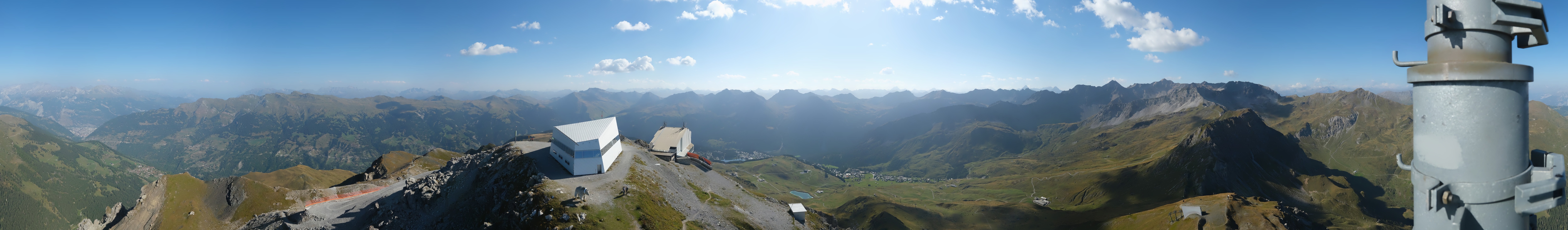 Archived image Webcam Arosa Lenzerheide, Weisshorngipfel