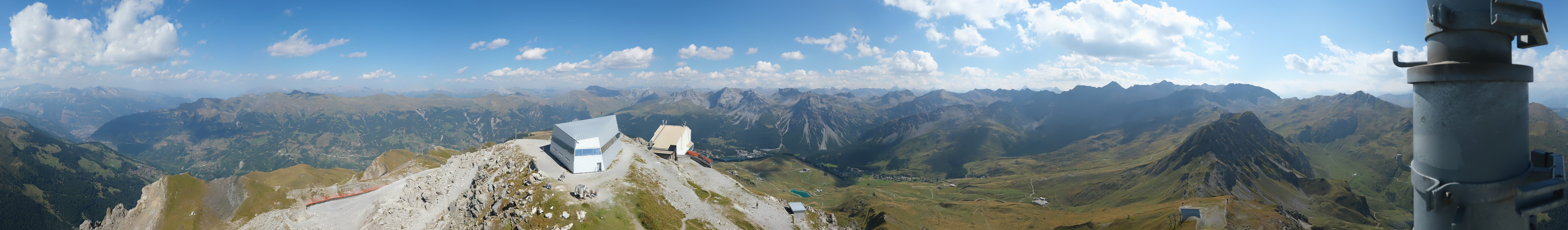 Archived image Webcam Arosa Lenzerheide, Weisshorngipfel