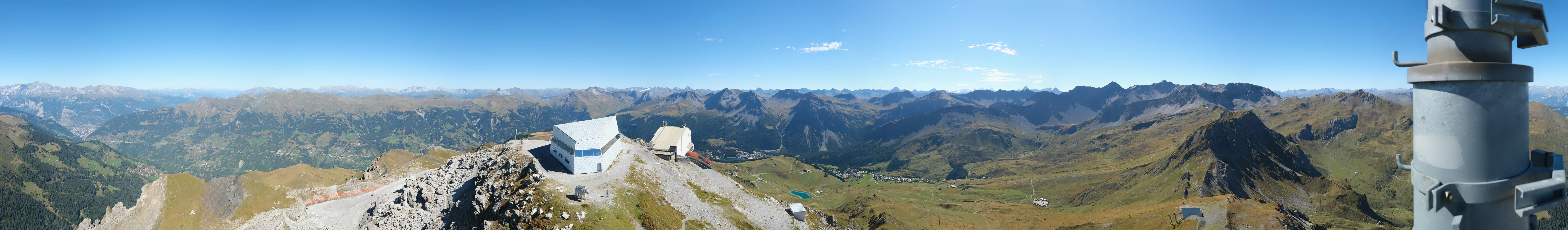 Archiv Foto Webcam Blickrichtung Arosa