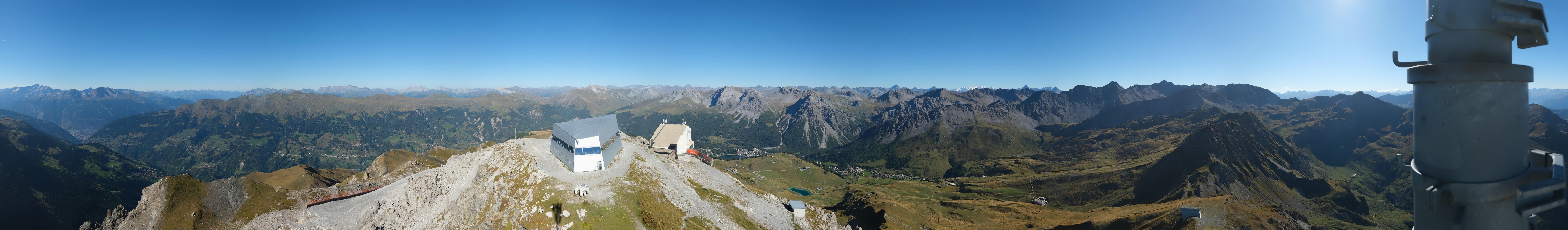 Archiv Foto Webcam Blickrichtung Arosa
