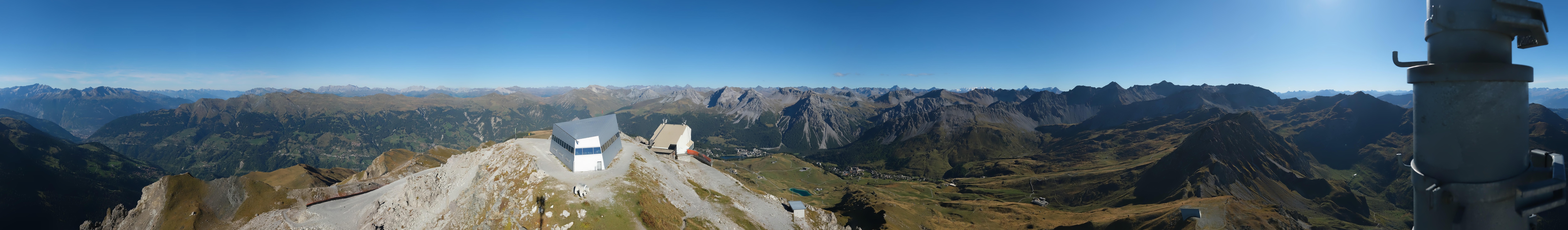 Archiv Foto Webcam Blickrichtung Arosa
