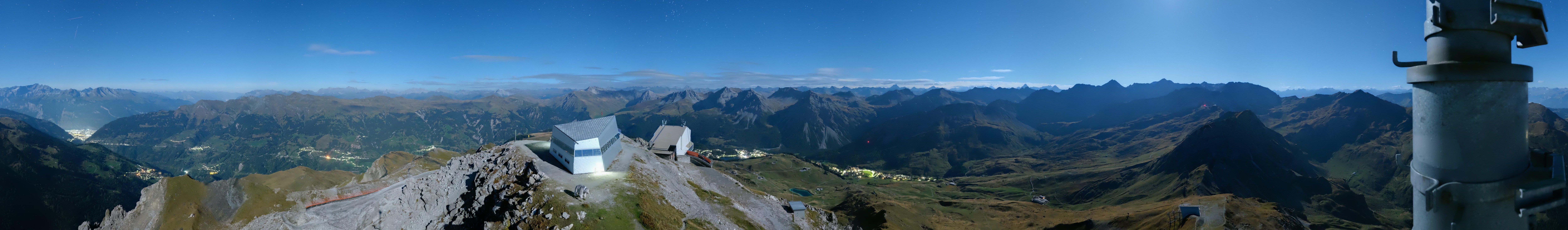Archived image Webcam Arosa Lenzerheide, Weisshorngipfel
