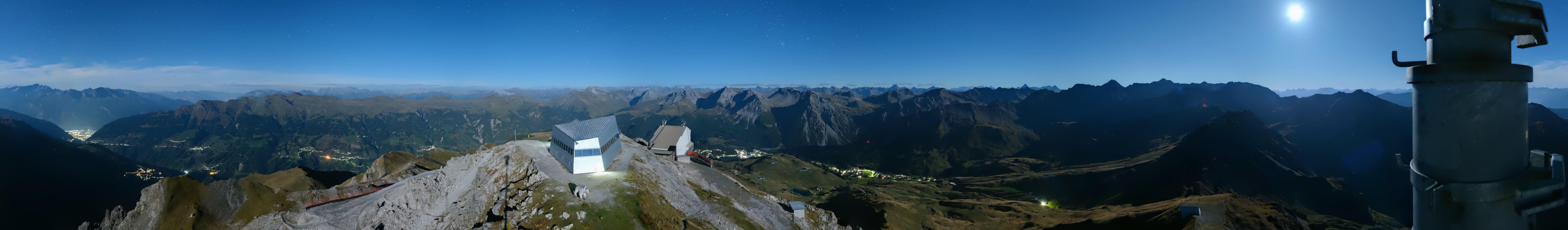 Archived image Webcam Arosa Lenzerheide, Weisshorngipfel