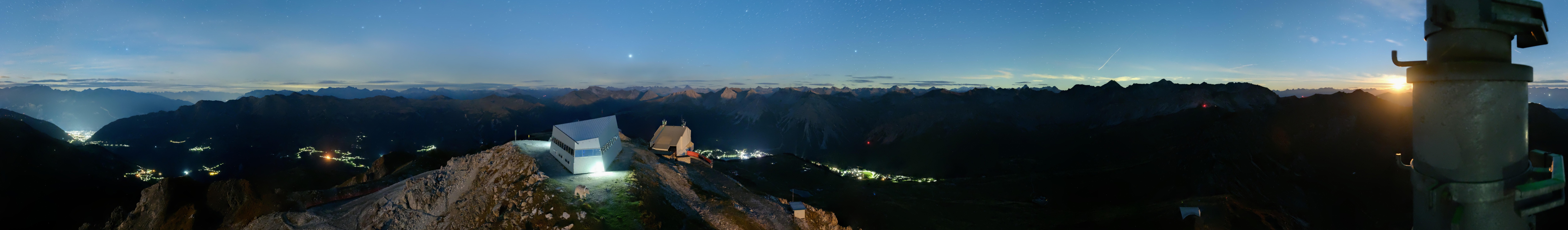 Archived image Webcam Arosa Lenzerheide, Weisshorngipfel
