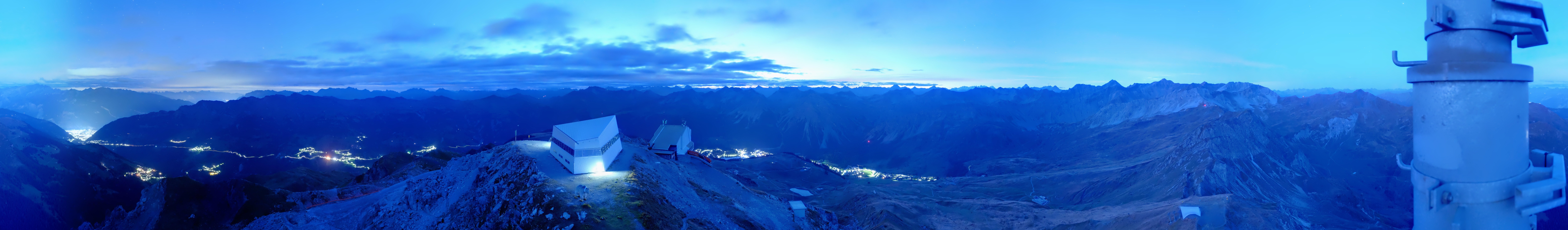 Archived image Webcam Arosa Lenzerheide, Weisshorngipfel