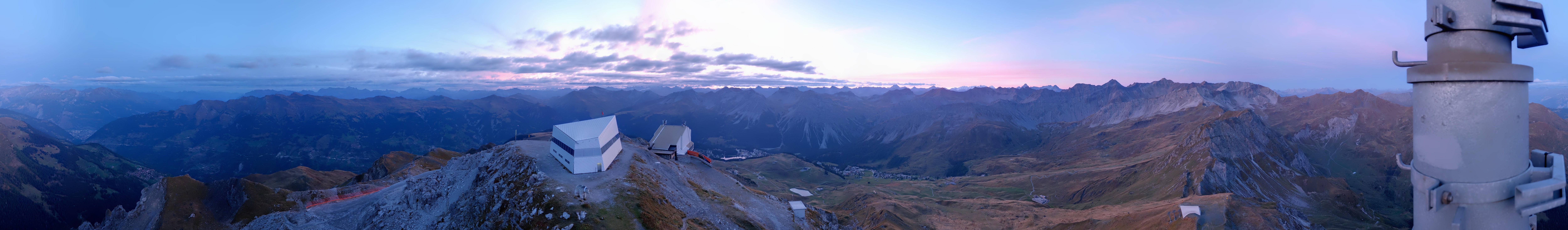 Archived image Webcam Arosa Lenzerheide, Weisshorngipfel