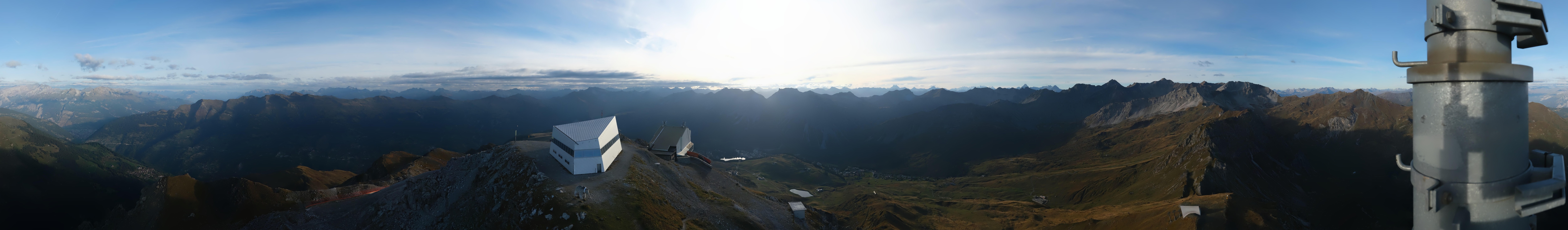 Archived image Webcam Arosa Lenzerheide, Weisshorngipfel