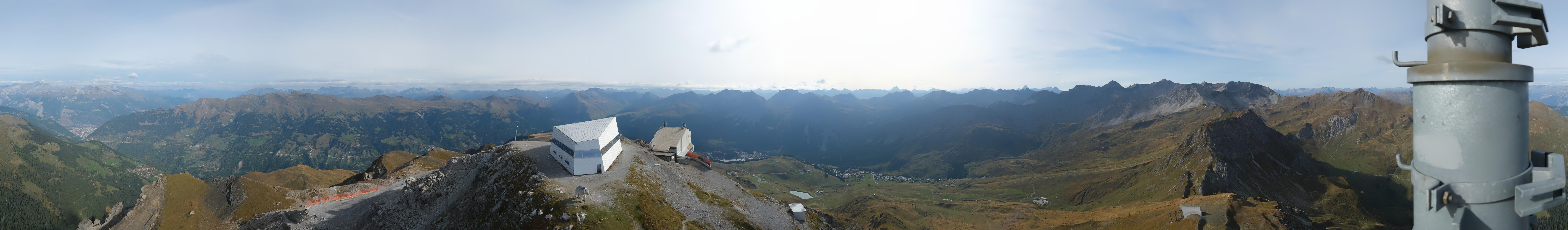Archived image Webcam Arosa Lenzerheide, Weisshorngipfel
