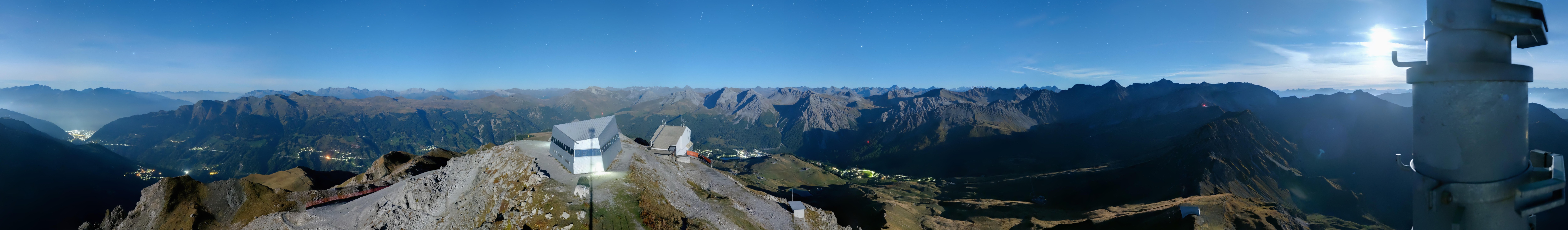 Archiv Foto Webcam Blickrichtung Arosa