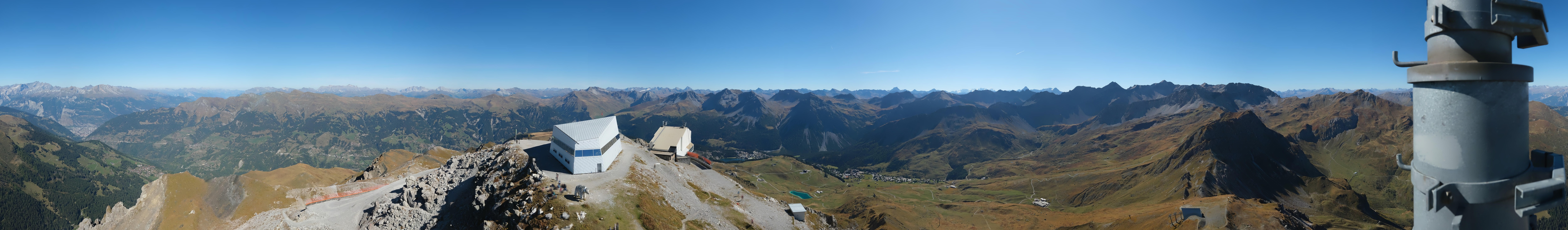 Archiv Foto Webcam Blickrichtung Arosa