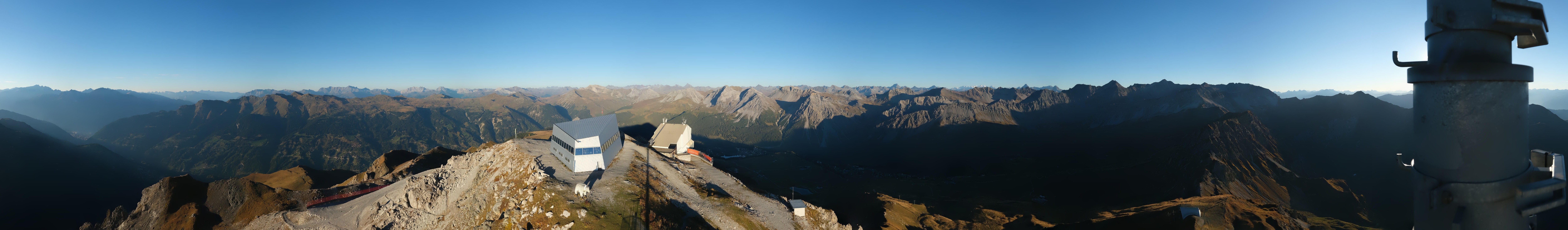 Archived image Webcam Arosa Lenzerheide, Weisshorngipfel