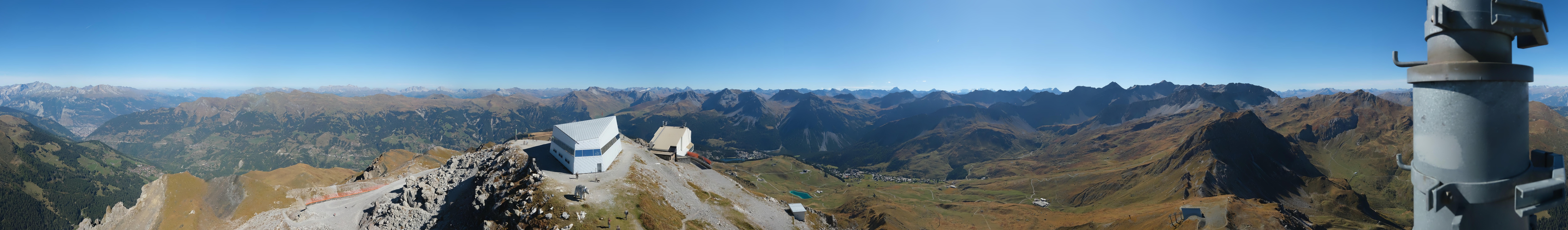 Archiv Foto Webcam Blickrichtung Arosa