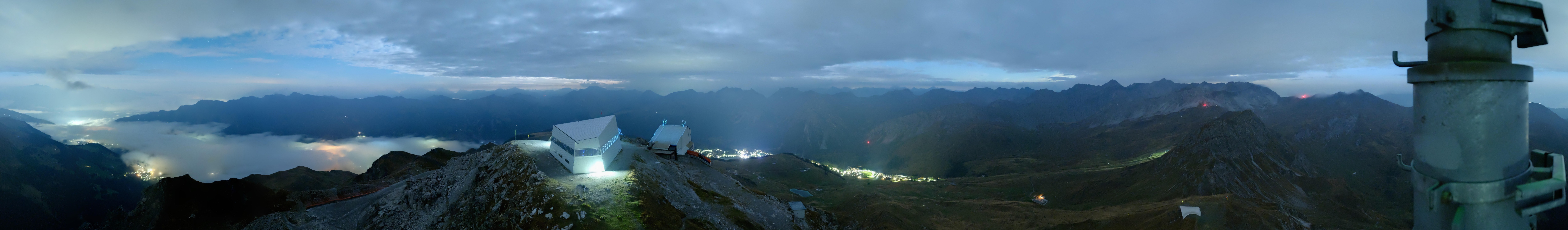 Archiv Foto Webcam Blickrichtung Arosa