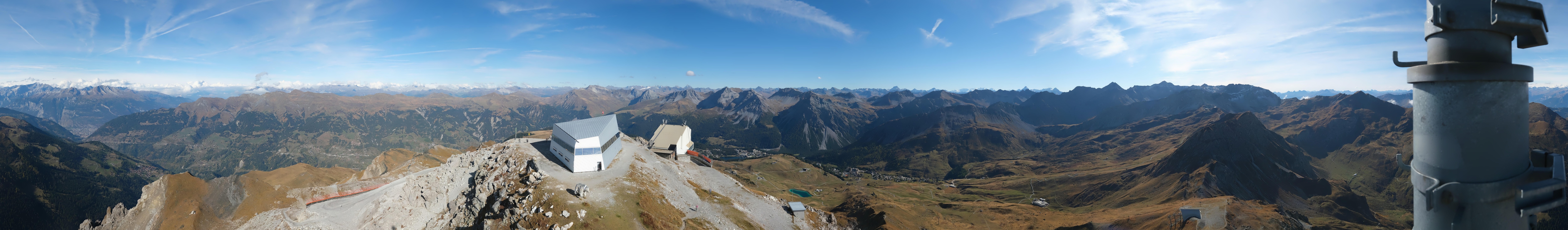 Archiv Foto Webcam Blickrichtung Arosa