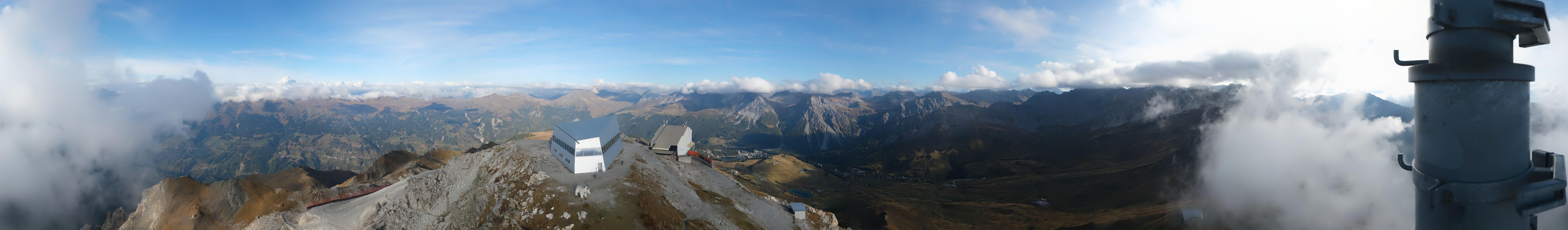 Archiv Foto Webcam Blickrichtung Arosa