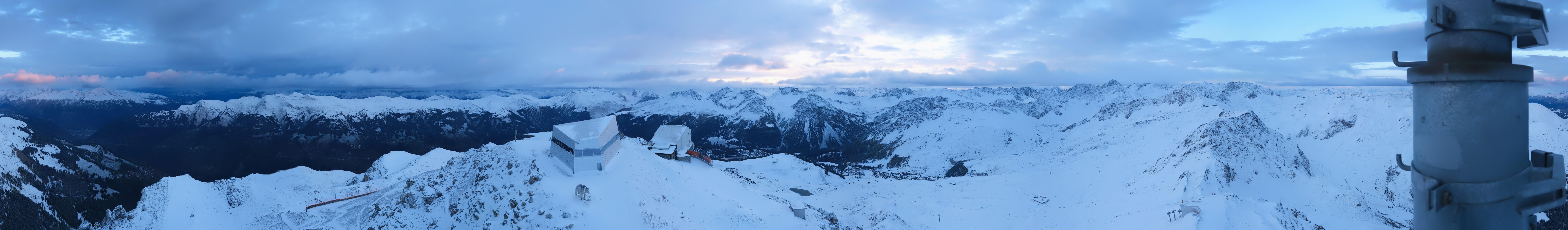 Archiv Foto Webcam Blickrichtung Arosa