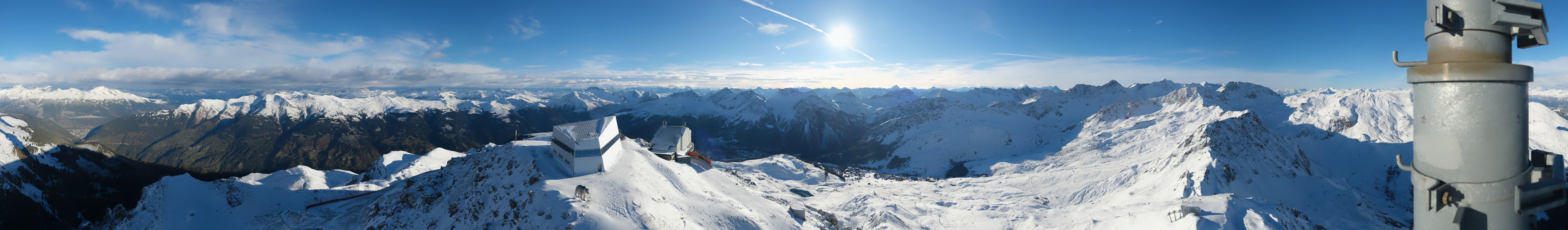 Archiv Foto Webcam Blickrichtung Arosa