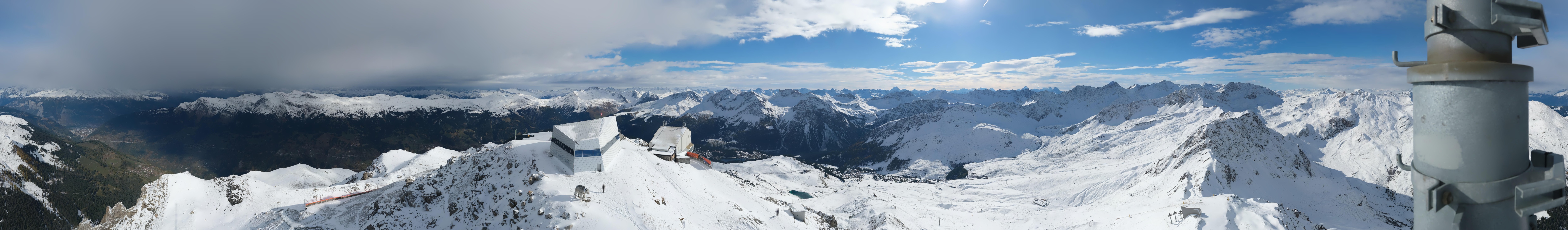 Archiv Foto Webcam Blickrichtung Arosa