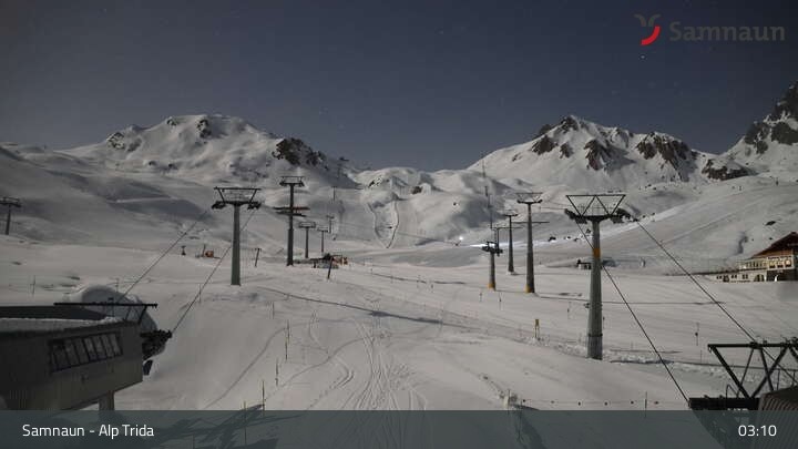 Archived image Webcam Alp Trida, 2.250m