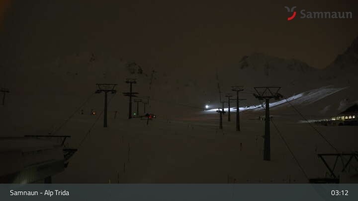 Archiv Foto Webcam Samnaun - Blickrichtung Viderjoch