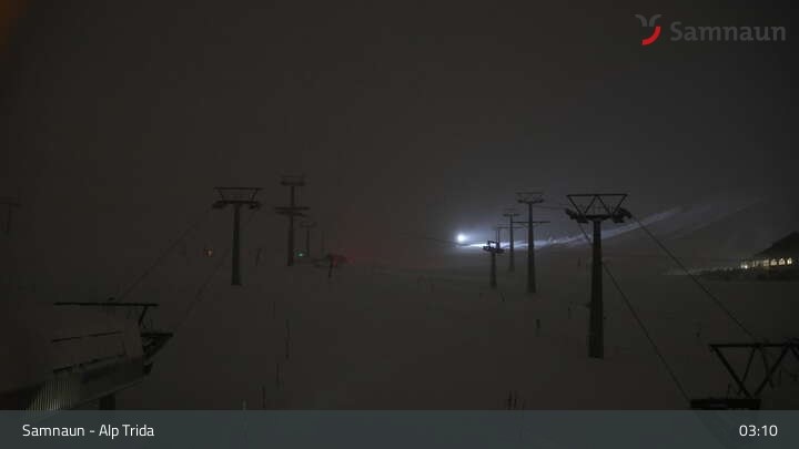 Archiv Foto Webcam Samnaun - Blickrichtung Viderjoch