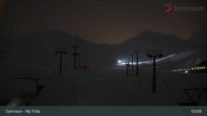 Archiv Foto Webcam Samnaun - Blickrichtung Viderjoch