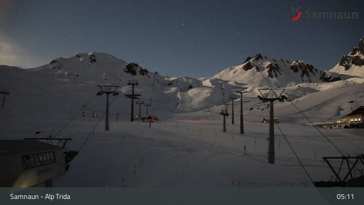 Archiv Foto Webcam Samnaun - Blickrichtung Viderjoch