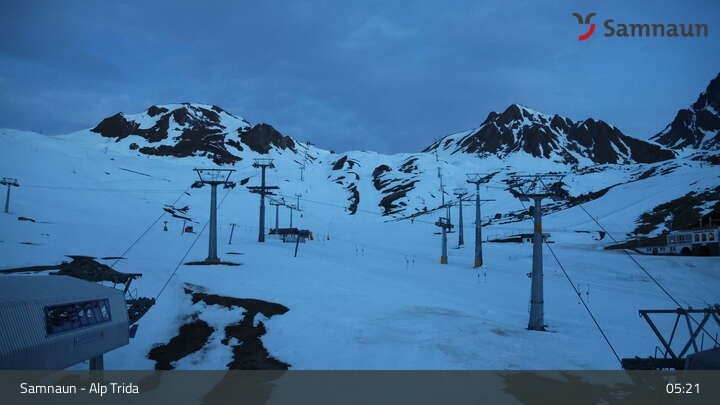 Archived image Webcam Alp Trida, 2.250m