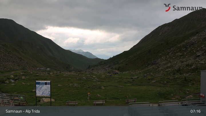 Archived image Webcam Alp Trida, 2.250m