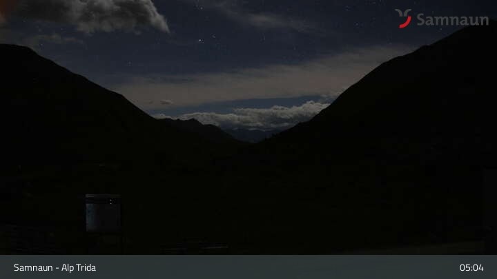 Archiv Foto Webcam Samnaun - Blickrichtung Viderjoch
