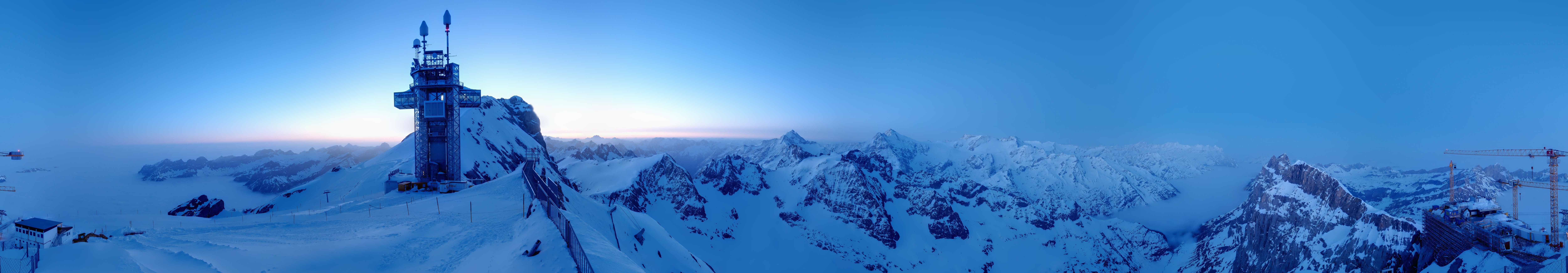 Archived image Webcam Titlis - Titlis-Engelberg